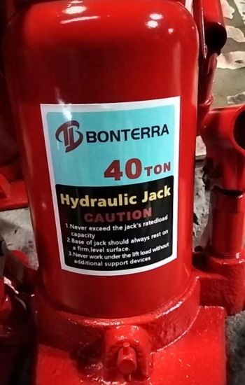 Hydraulic Bottle Jack 40 ton.