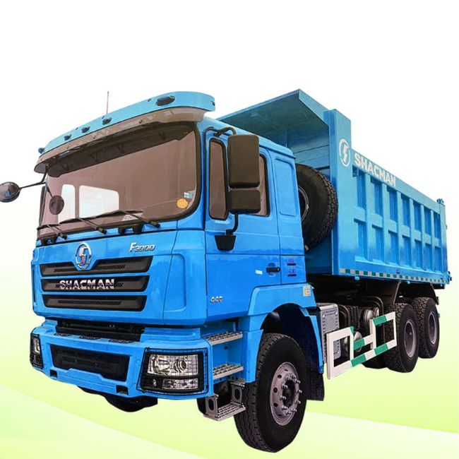 Shacman Dump Truck Blue.
