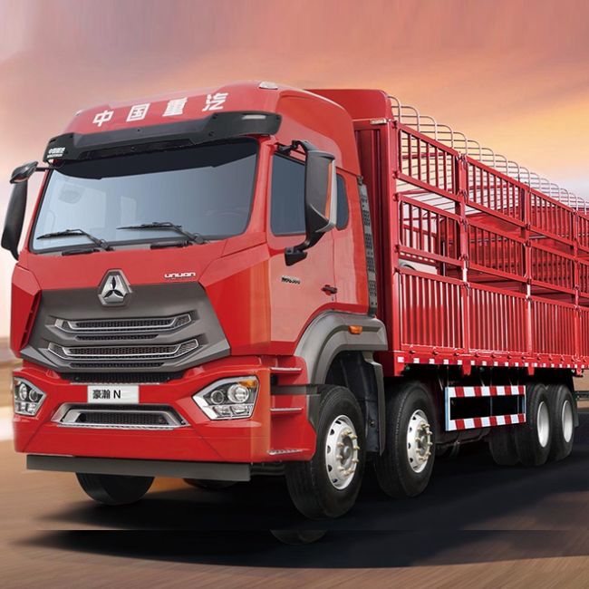 Sinotruk Howo N 8X4 Cargo Truck.