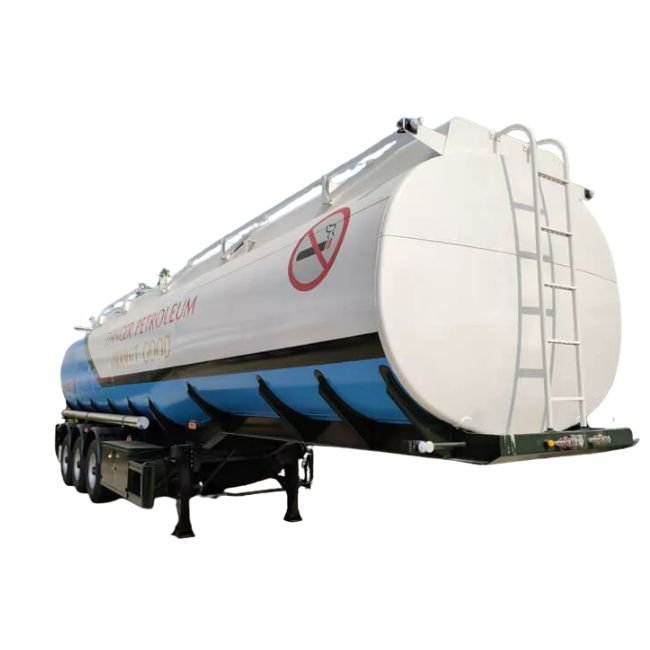 50000Liters Steel Fuel Tank Trailer.