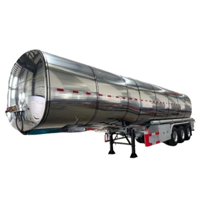 Aluminum Asphalt Tank Trailer.