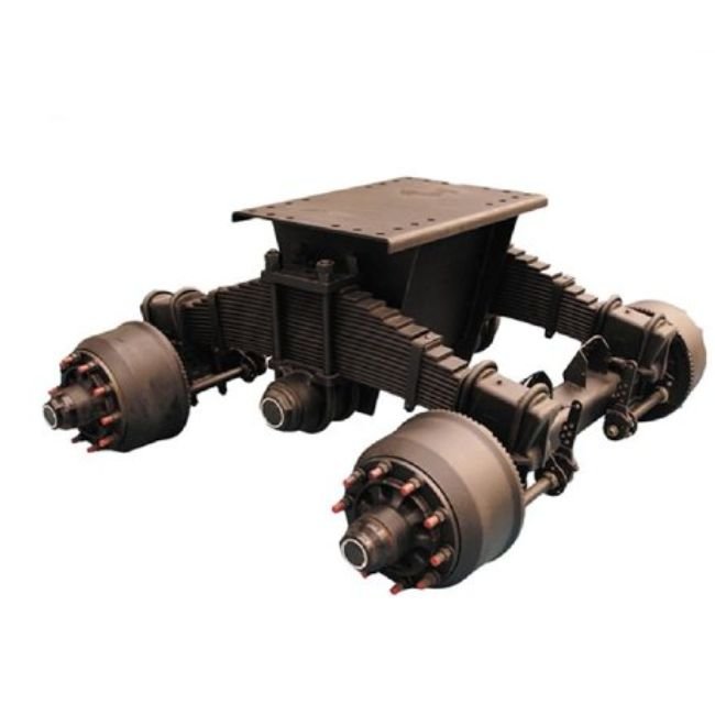 Bogie Suspension with Low Mounting Plate.