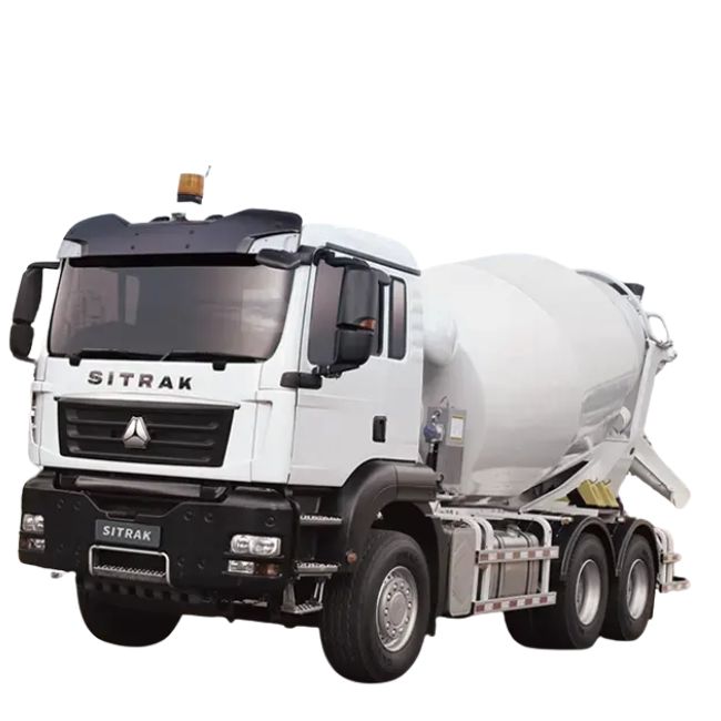 Sitrak C7H 6×4 Concrete Mixer Truck.