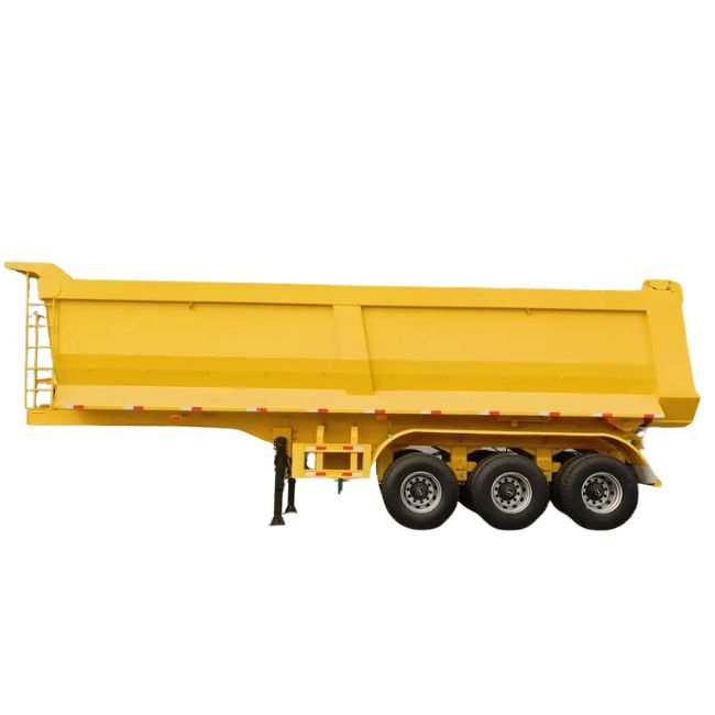 Truck trailers 3 Axle Dump Trailer.