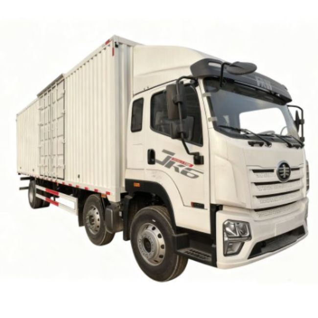 FAW trucks JK6 220HP 6x2 Closed Box Truck.